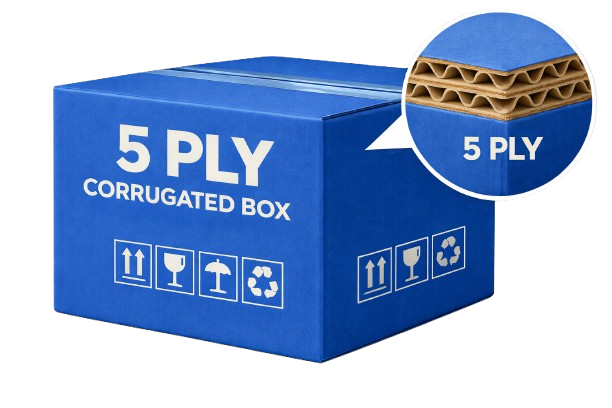 5 ply corrugated box