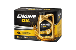 engine oil mono carton packaging box