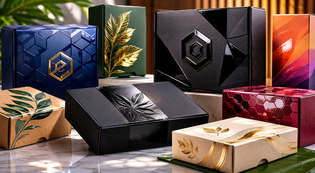 uv coated boxes